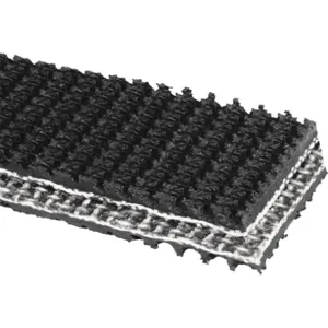 APACHE HOSE & BELTING CO INC 20104321-10 Conveyor Belt Interwoven 120 PVC Black 10 Inch Width | AH7DQY 36RW37