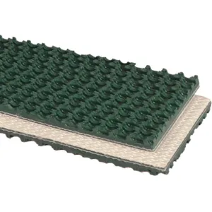 APACHE HOSE & BELTING CO INC 20104350-24 Conveyor Belt 2 ply 100 PVC Green 24 Inch Width | AH7EGB 36RZ65