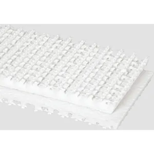 APACHE HOSE & BELTING CO INC 20105110-18 Conveyor Belt Interwoven 100 PVC White 18 Inch Width | AH7FZJ 36TK72