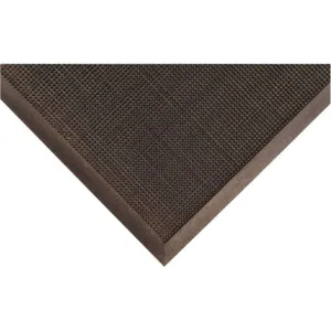 APACHE MILLS 39372090032x39 Rubber Entrance Mat Black 32 Inch x 3 Feet 3in | AE9RNU 6LUN0