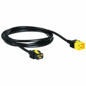 APC BY SCHNEIDER ELECTRIC AP8716S Power Cord, 14 Awg Wire Size, 6 ft Cord Length, Locking Iec-320 C20, 16 A Max. Amps, Sjt | CN8LUT 43Y969