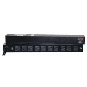 APC BY SCHNEIDER ELECTRIC AP9560 Power Distribution Unit, Black, 10 Outlets, 12 ft Cord Length | CN8LUU 6ECK3