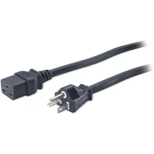 APC BY SCHNEIDER ELECTRIC AP9873 Power Cord 8.2ft 12/3 16a Sjt Black | AG7FZF 6PYE5