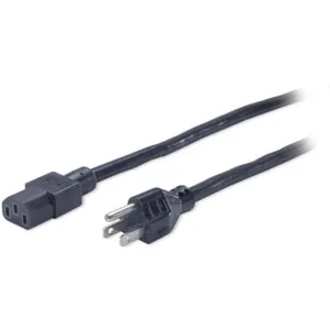 APC BY SCHNEIDER ELECTRIC AP9893 Power Cord 8ft 14/3 12a Sjt Black | AG7FZL 6PYF0