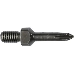 APEX-TOOLS 402X-5PK Power Bit #2 Phillips 1/4 -24 Shank PK5 | AG9WAW 22PG91