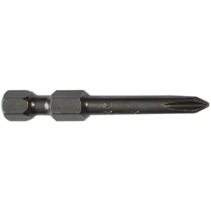 APEX-TOOLS 492-AR-5PK Power Bit #2 Phillips 1/4 Inch Shank PK5 | AG9VVK 22PF26