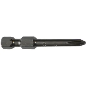 APEX-TOOLS 492R-5PK Power Bit #2 Phillips 1/4 Inch Shank PK5 | AG9VVD 22PF19