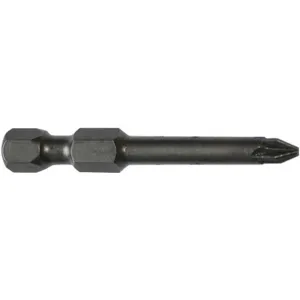 APEX-TOOLS 493-A-PZDX-5PK Power Bit #3 Pozidrive 1/4 Shank PK5 | AG9VYL 22PG22