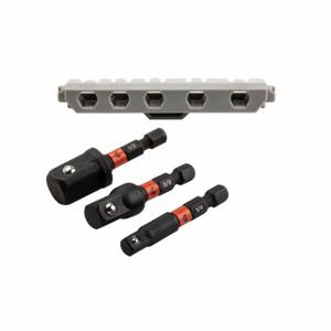 APEX-TOOLS CAVAD2R-3 Impact Socket Adapter Set, 1/4 Inch Input Drive Size | CN8LZV 61UM47