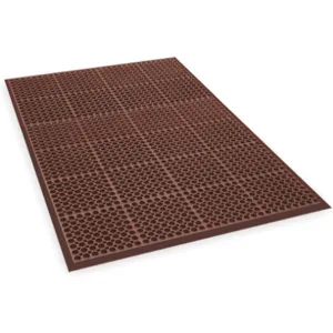 APEX-TOOLS T11S3958RD Kitchen Mat Red 3 Feet 3 Inch x 4 Feet 10 In | AC3DBQ 2RPJ9