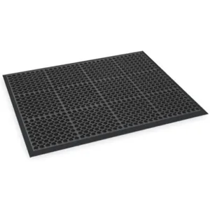 APEX-TOOLS T12S3929BL Kitchen Mat Black 3 Feet 3 Inch x 2 Feet 5 In | AC3DBR 2RPK1