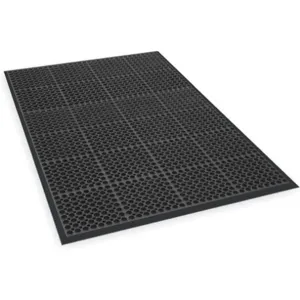 APEX-TOOLS T12S3958BL Kitchen Mat Black 3 Feet 3 Inch x 4 Feet 10 In | AC3DBT 2RPK2