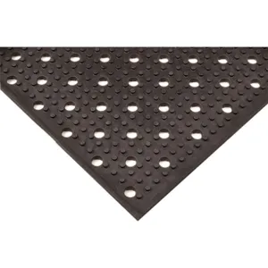 APEX-TOOLS T23S0034BL Antifatigue Mat Black 4 x 3 Feet Studded | AF8FGV 25PL64