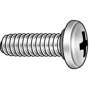 APM HEXSEAL BAEHRZZZZAAZZ Self-Seal Screw, Pan, 6-32 X 3/4 Size, 10Pk | AE4WBP 5NB22