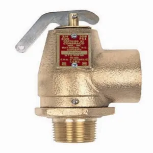 APOLLO VALVES 1030173 Relief Valve, 3/4 Inch Size, 43 Psi, Polished Chrome Finish | BP3ETQ RVW30P43