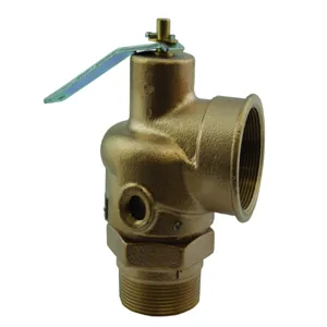 APOLLO VALVES 1220514P5 Relief Valve, 2 Inch Size, 14.5 Psi, Bronze | BP3HKB