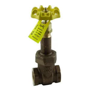 APOLLO VALVES 3044501 Gate Valve, Rising Stem, 1 Inch NPT | CC6FCU 111T1