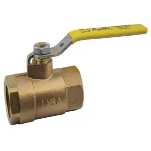 APOLLO VALVES 3210301 Ball Valve, Size 1/2 Inch NPT, Bronze | BZ8MTQ