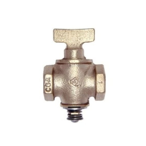 APOLLO VALVES 5110401 Gas Cock, 3/8 Inch Size, Bronze, Tee Handle | BP3BZH GCT38