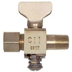 APOLLO VALVES 5622101 Pilot Cock, 1/8 Inch Size, Brass | BP2FLE GCPF