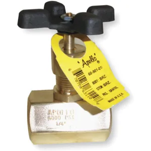 APOLLO VALVES 60-903-01 Globe Valve 1/2 Inch Fnpt Brass | AB9YVK 2GMZ8