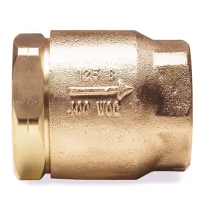 APOLLO VALVES 6150601PR Soft Seat Check Valve, 1-1/4 Inch Size | BM8ZBR CVBE114PR