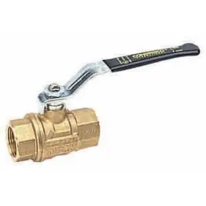 APOLLO VALVES 64-108-01 Full-Port Ball Valve, NPT, 2 Inch Size, Brass | AM4TZA 6410801