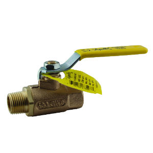 APOLLO VALVES 708042757 Ball Valve, 3/4 Inch Size, Bronze, Latch Lever, Oxygen Cleaned | CB6CPY