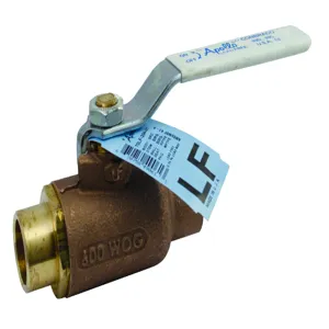 APOLLO VALVES 70LF24892 Ball Valve, Size 2 Inch, Solder, Bronze, Bal Stp | BZ3UJC