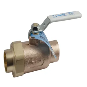 APOLLO VALVES 70LF40501 Ball Valve, Size 1 Inch, U End, Bronze | BZ9ZTX