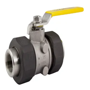 APOLLO VALVES 7630529 Ball Valve, 1 Inch NPT, Double U-End, Stainless Steel, Graphite | CB3RRX