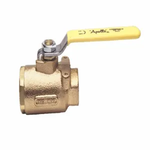 APOLLO VALVES 7714894 Ball Valve, Size 2 Inch NPT, Full Port, Bronze, 2-1/4 Inch Extension | BY6JAL