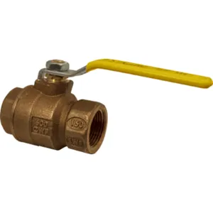 APOLLO VALVES 77C-101-01 Full Port Valve, 2 Piece, Bronze, 1/4 Inch Size | AM8UTJ 77C10101