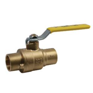 APOLLO VALVES 77F20407 Ball Valve, Size 3/4 Inch, Solder, Full Port, Forged Brass, Tee Handle | BZ8CWA