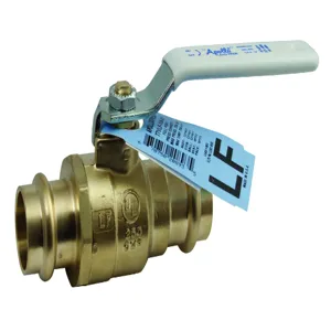 APOLLO VALVES 77VLF-100-01 Low Lead Brass Ball Valve Press 3 In | AC6WMC 36N588