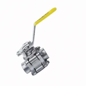 APOLLO VALVES 86A10714 Ball Valve, 1-1/2 Inch NPT, 1500Cwp, 3 Pieces, Stainless Steel | CC2LUP