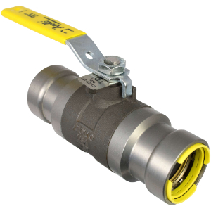APOLLO VALVES 89FVH4324 Ball Valve, 1/2 Inch Size, Power Press, Stainless Steel, Full Port, Carbon Steel | CC3TZN