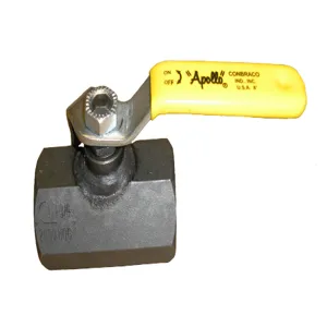 APOLLO VALVES 931441964 Ball Valve, 3/4 Inch NPT, Unibody, Carbon Steel, Lock Plate | CC2ZHT