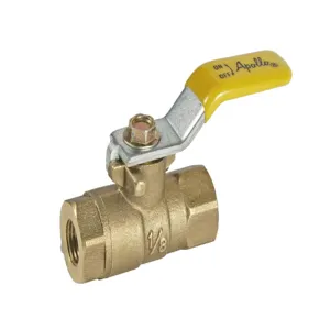 APOLLO VALVES 94MBV03 Valve, Mini Ball, 1/4 Inch x 1/4 Inch FNPT | BP3CPR