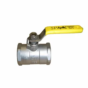 APOLLO VALVES 961034757 Ball Valve, Size 1/2 Inch NPT, Stainless Steel Unibody, Ss | BZ4DBL