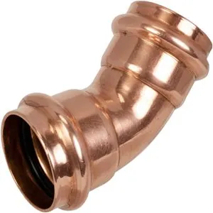 APOLLO VALVES 10075092 Elbow, 45 Degree, Copper | BP4RNC