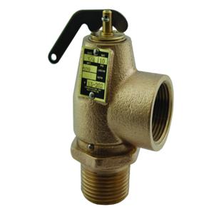 APOLLO VALVES 13202B15Q Relief Valve, 1 Inch Size, 15 Psi, Bronze | BP2FDF