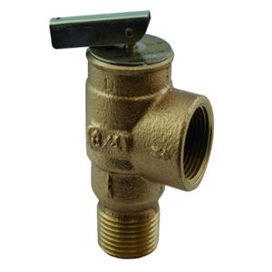 APOLLO VALVES 13512B15 Relief Valve, 3/4 Inch FNPT, 15 Psi, Bronze | BP4DQJ RVS13AF