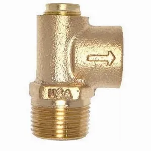 APOLLO VALVES 1620305 Relief Valve, 3/4 x 1/2 Inch Size, 150 Psi, Bronze | BP3FWJ RVW1634150