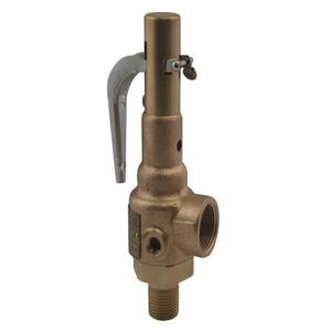 APOLLO VALVES 19MJHA30 Relief Valve, Brass, 30 Psi | BP6CBR