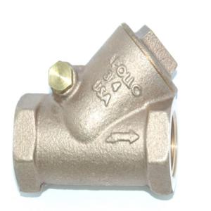 APOLLO VALVES 61Y208T1PR57 Swing Check Valve, Y, 2 Inch Size, Bronze, PTFE | BM8ZBV