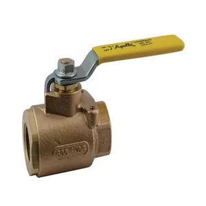 APOLLO VALVES 7617201 Ball Valve, Size 1/4 x 3/8 FNPT, Stainless Steel | BZ2NAG