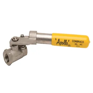 APOLLO VALVES 76E506P01 Ball Valve, 1-1/4 Inch BSPP, Standard Port, Stainless Steel | CB2NCR