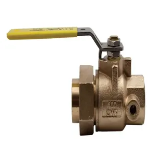 APOLLO VALVES 77B30886 Ball Valve, 2 Inch NPT, Union, Bronze, Full Port | BP3HZD