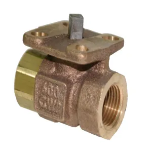 APOLLO VALVES 77D14701N Ball Valve, 1-1/2 Inch NPT, Bronze, Full Port | CC4NVR